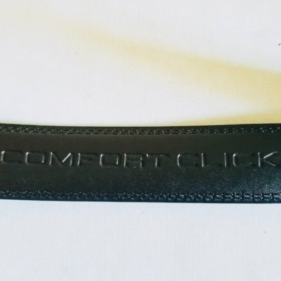 COMFORT CLICK Men's NWOT Adjustable Black Ratchet Belt - Picture 9 of 9